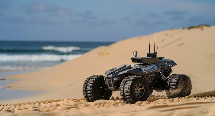 Beach rover for sea turtle conservation